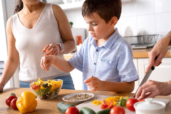 terapia alimentar na introdução de alimentos para crianças